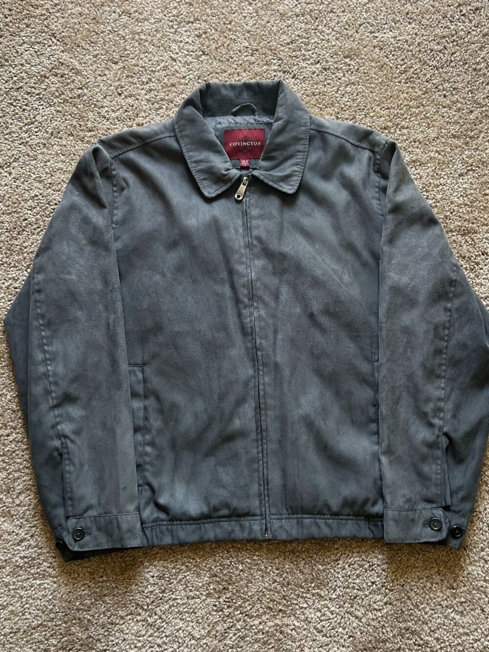 Covington Faux Suede Jacket Size Large